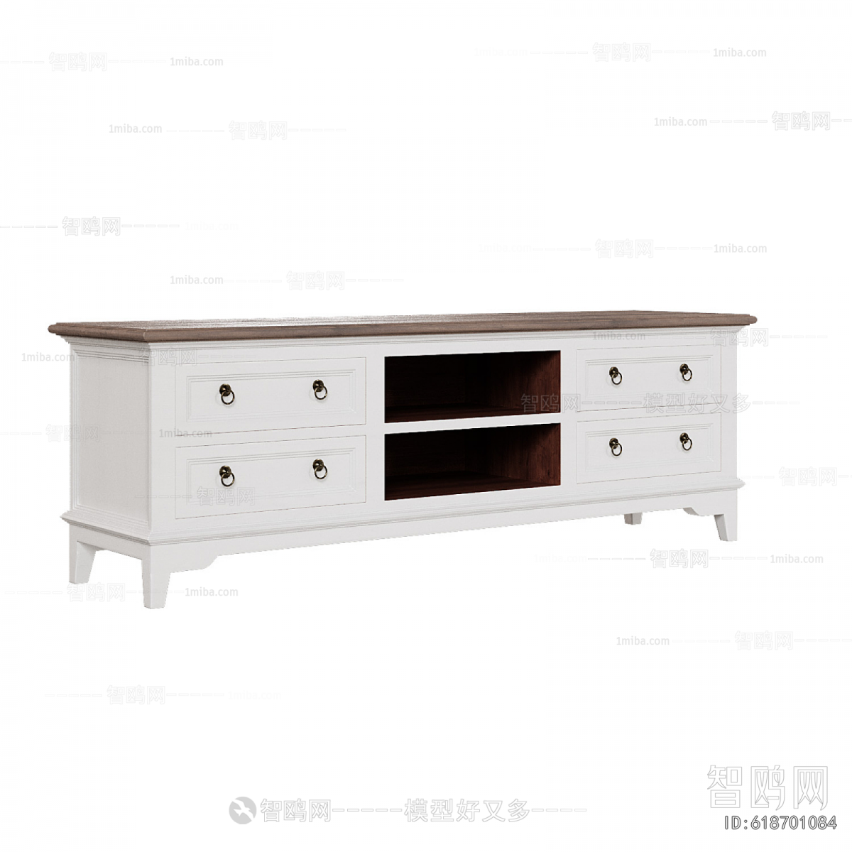 American Style TV Cabinet