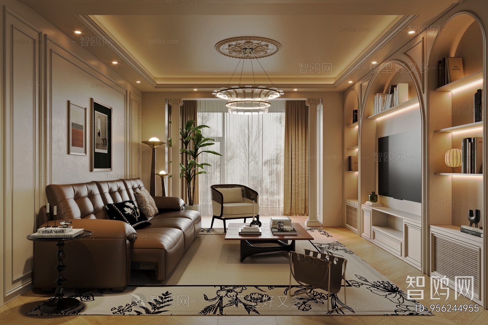 French Style A Living Room