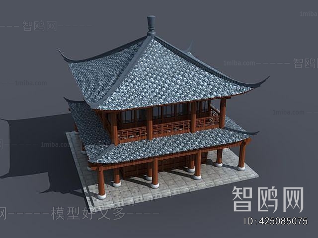 Chinese Style Ancient Architectural Buildings