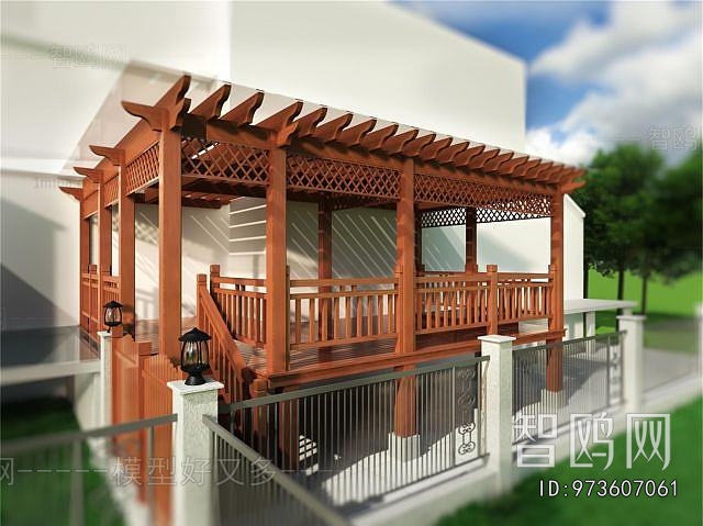 New Chinese Style Gallery Frame