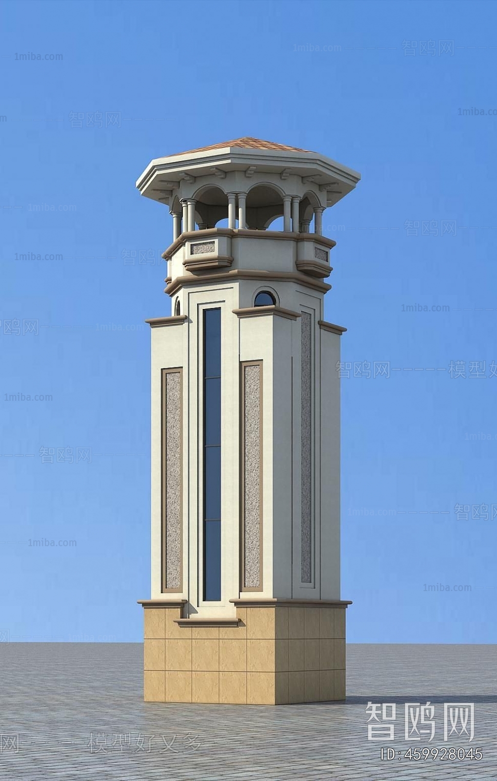 European Style Building Appearance