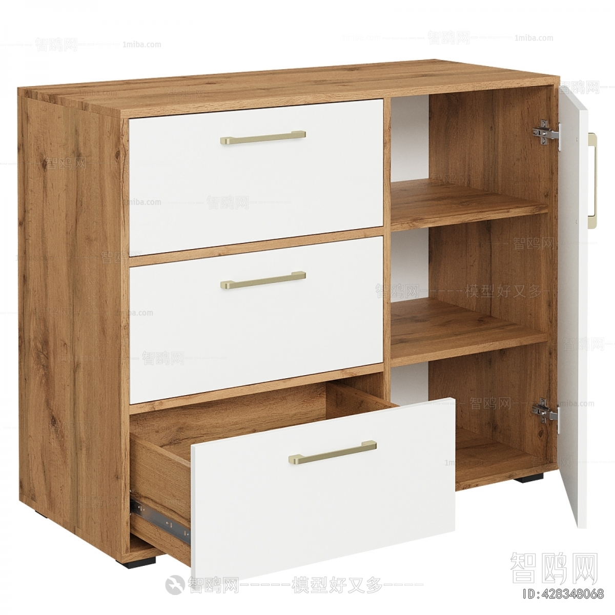 Nordic Style Side Cabinet