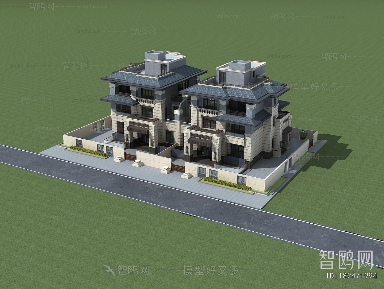 European Style Double Townhouse