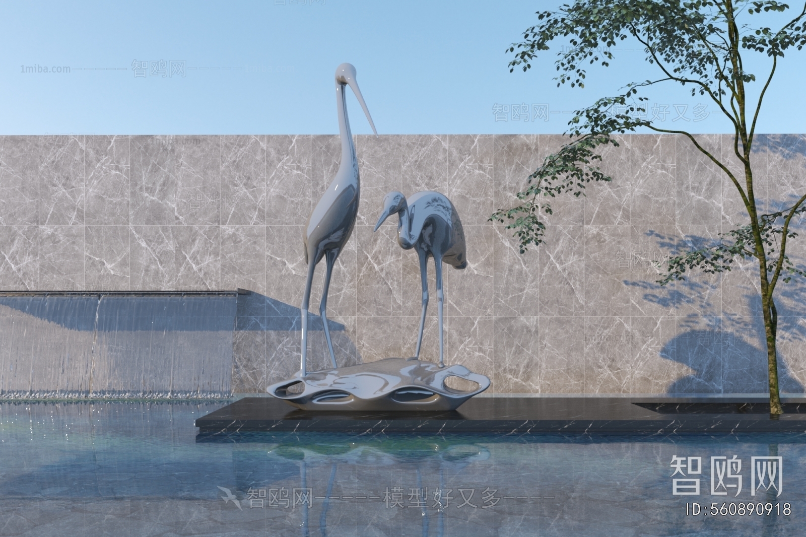 Modern Sculpture Sketch