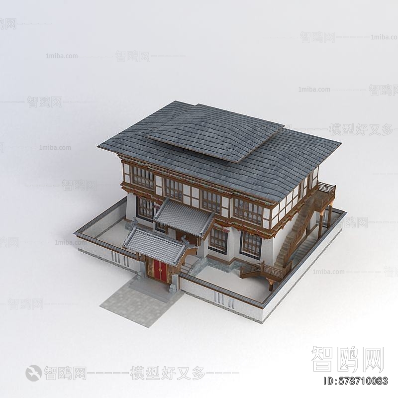 New Chinese Style Detached Villa