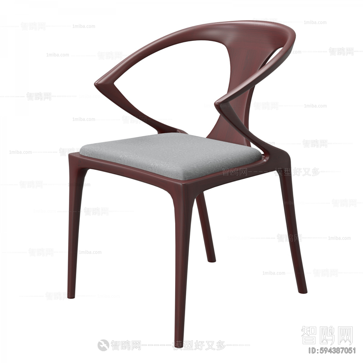 New Chinese Style Lounge Chair
