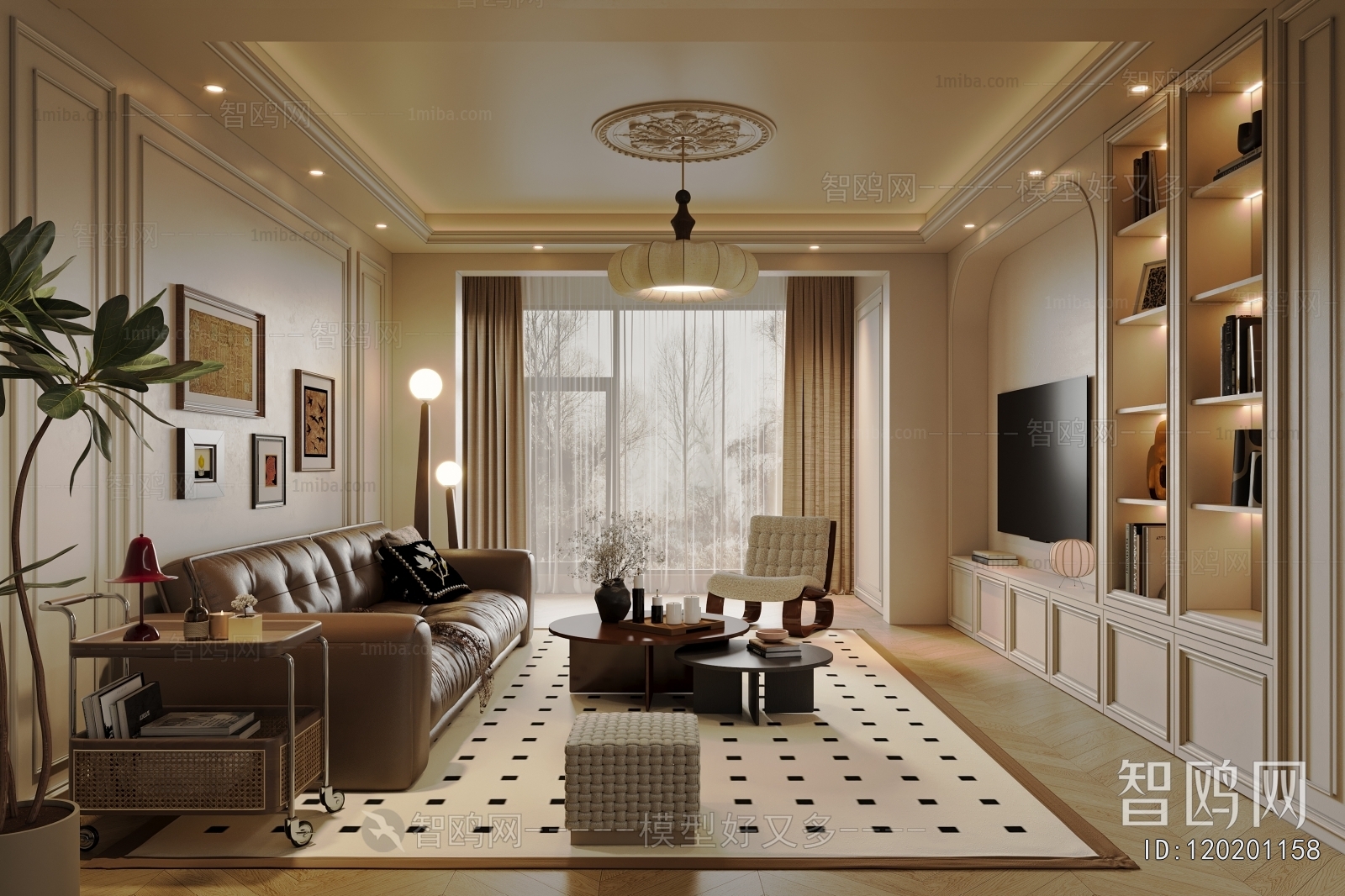 French Style A Living Room