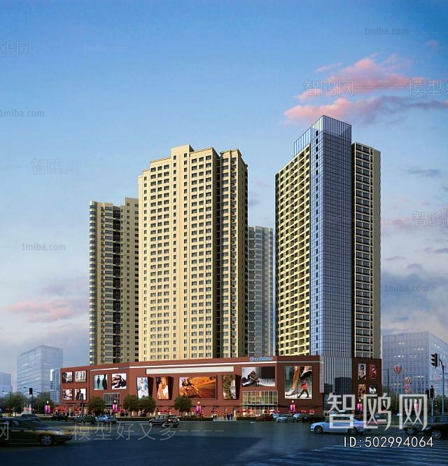 Modern Appearance Of Commercial Building