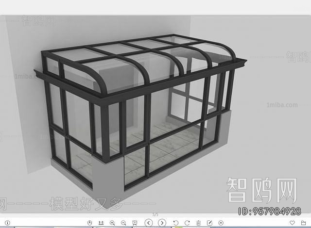 Modern Glass Sun Room