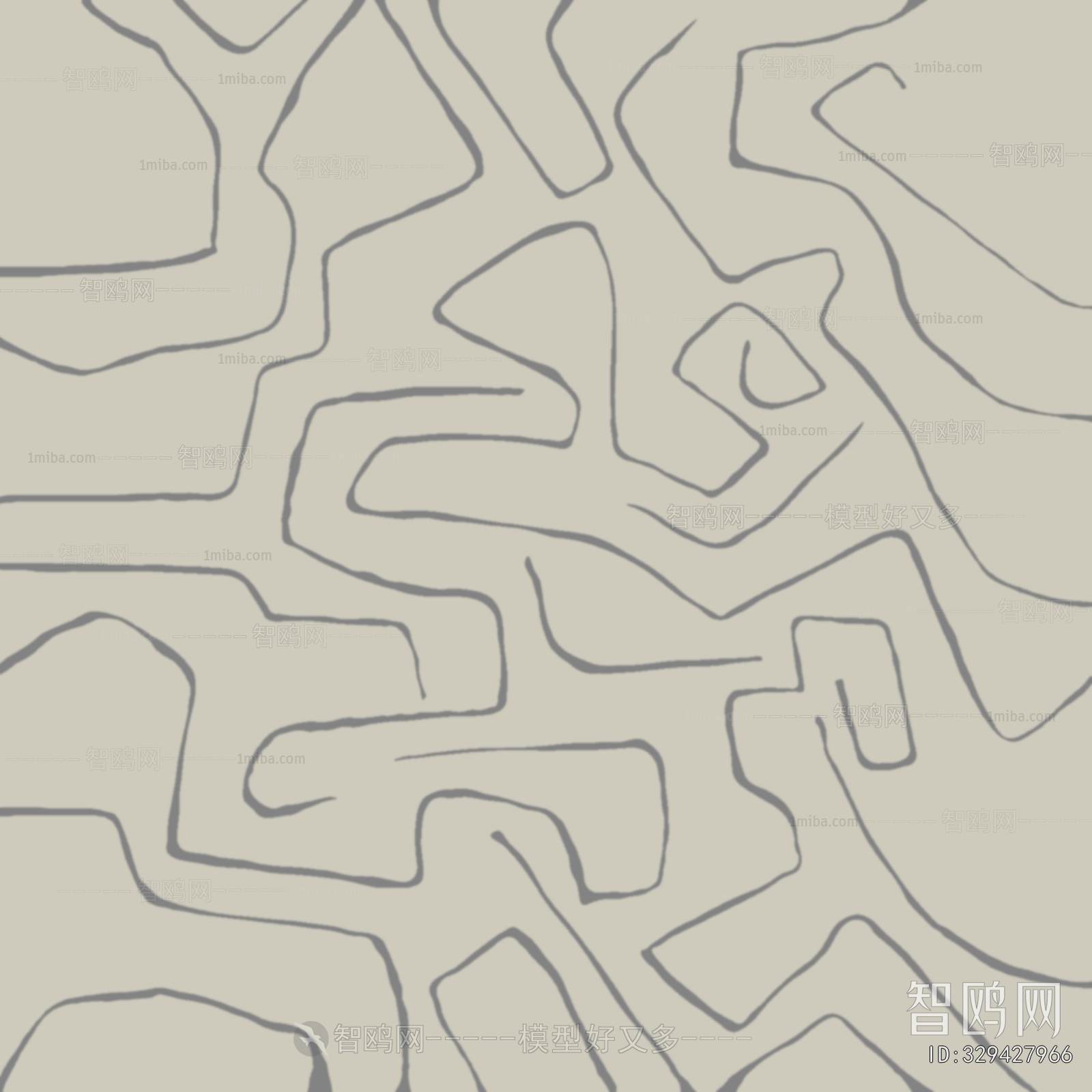 现代几何抽象地毯