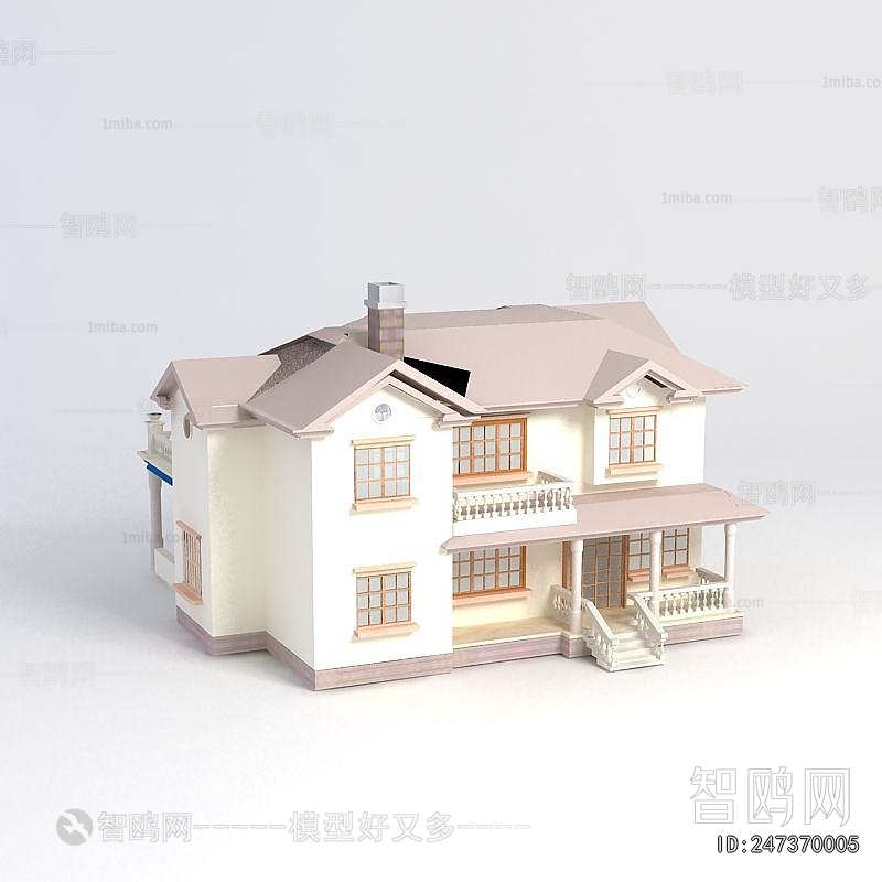 Simple European Style Detached Villa