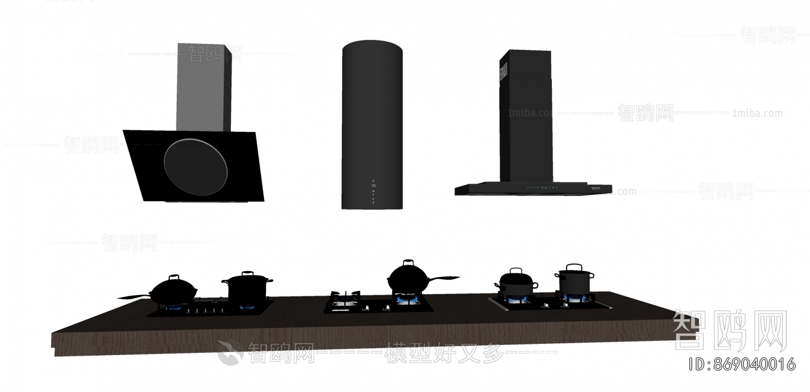 Modern Kitchen Electric Gas Range