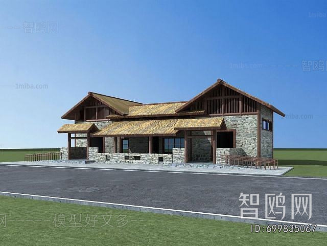 New Chinese Style Public Building