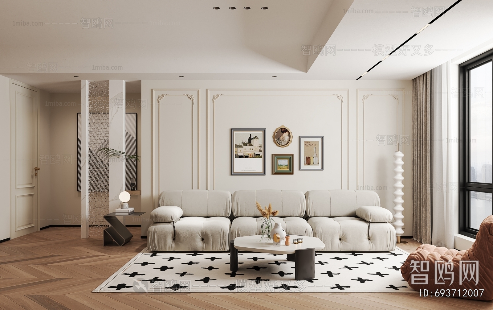 French Style A Living Room