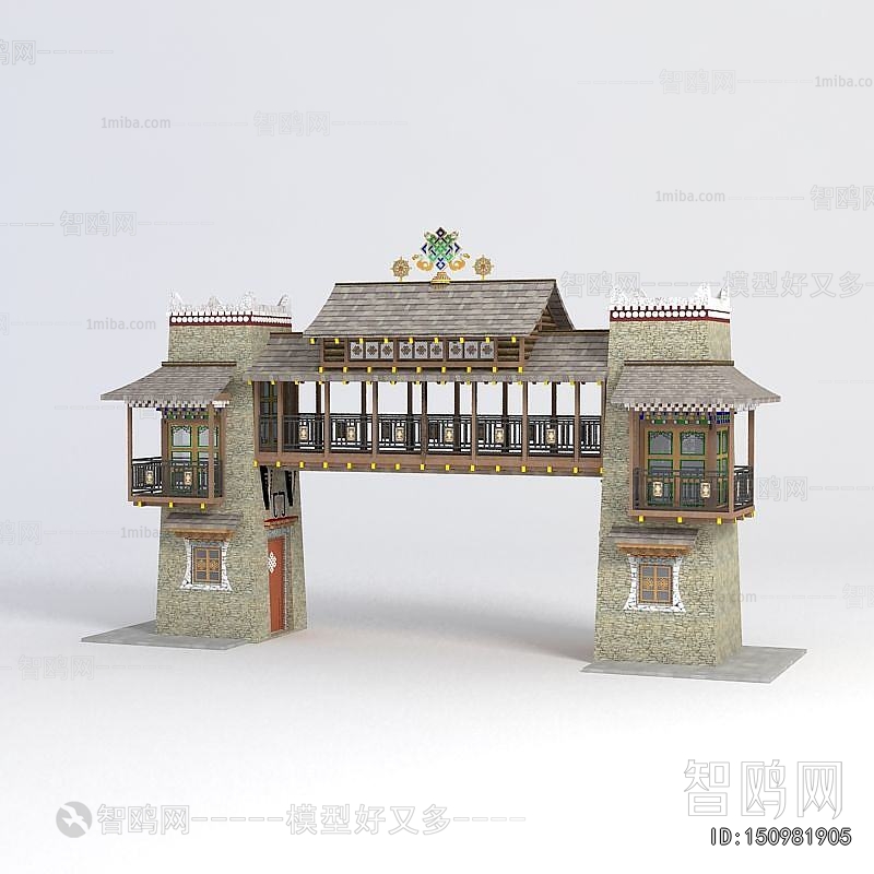 New Chinese Style Gate