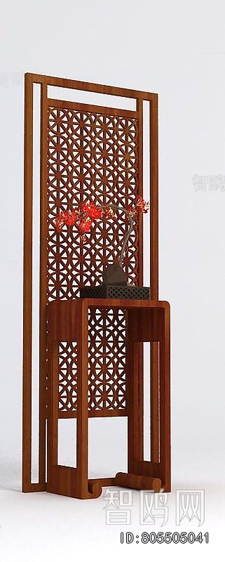 New Chinese Style Flower Shelf