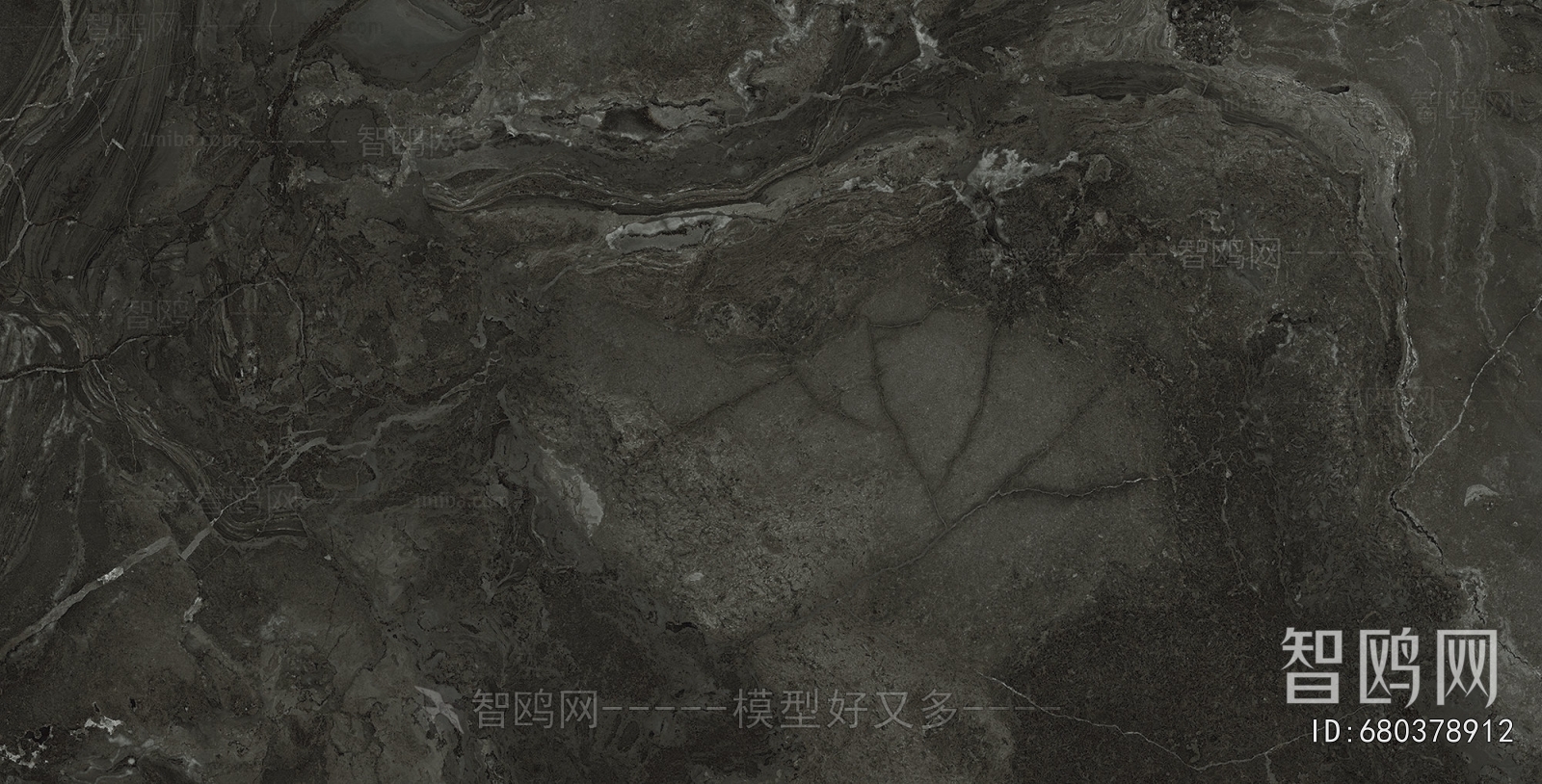 现代黑色大理石瓷砖