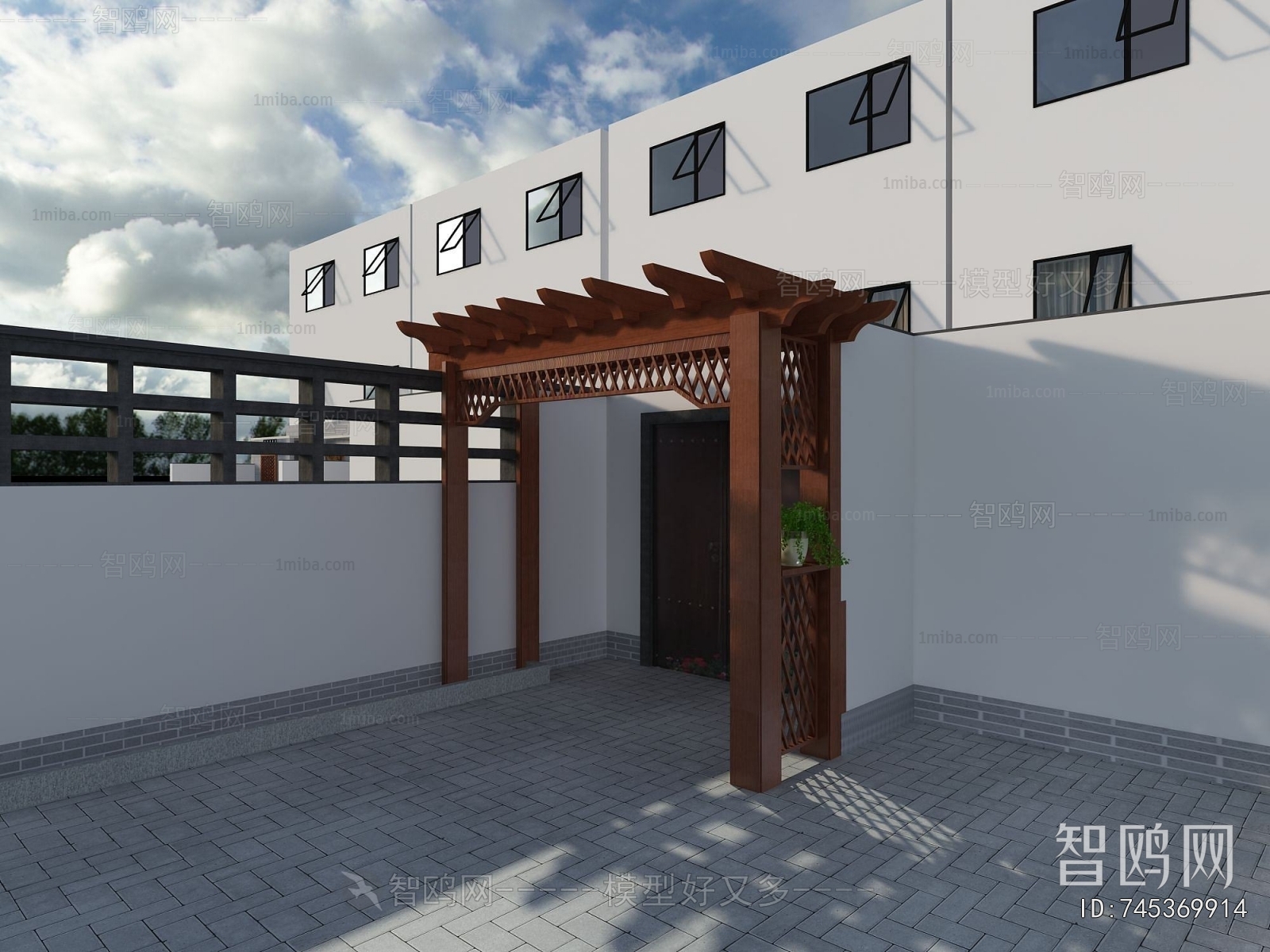 New Chinese Style Gallery Frame