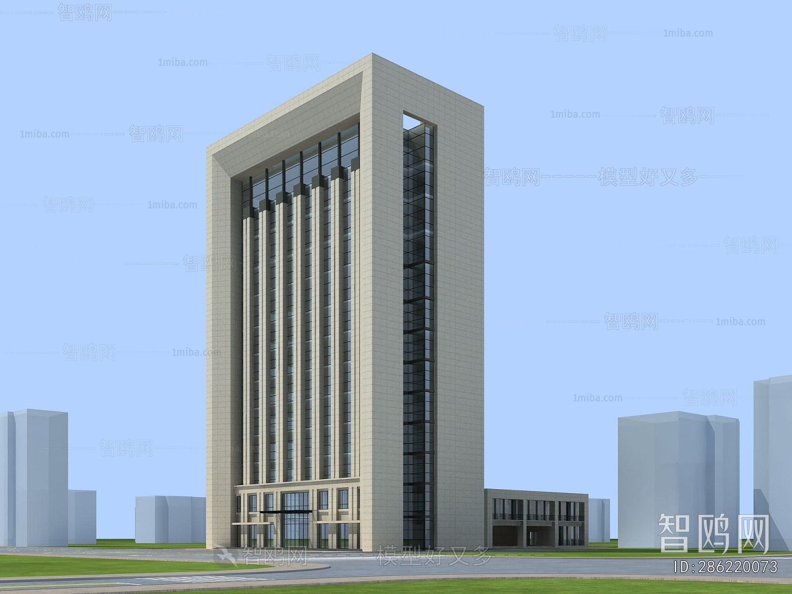 Modern Appearance Of Commercial Building