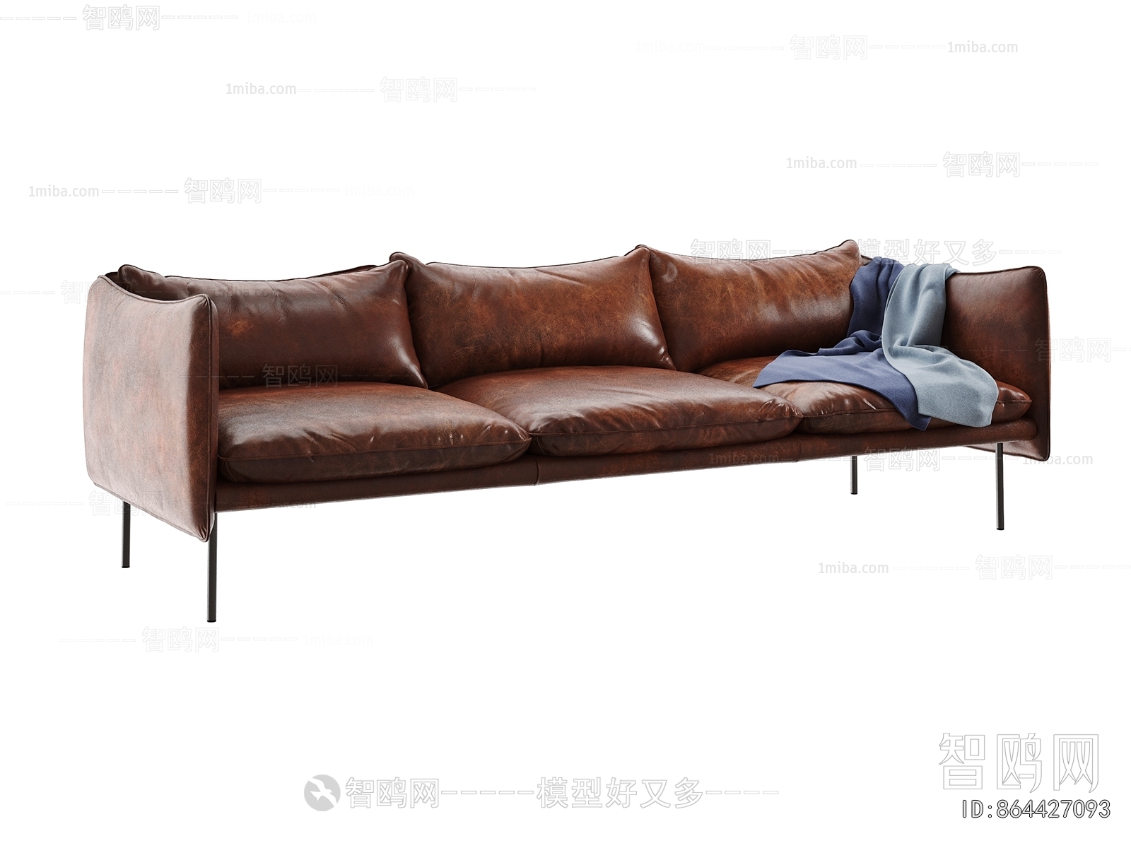 Modern Three-seat Sofa