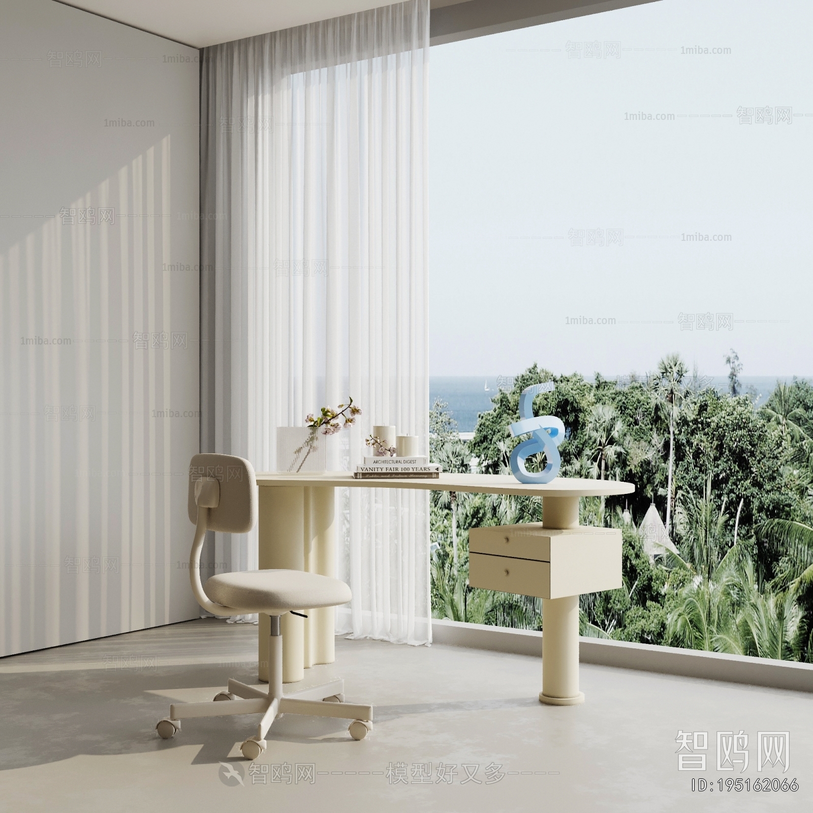 Modern Computer Desk And Chair