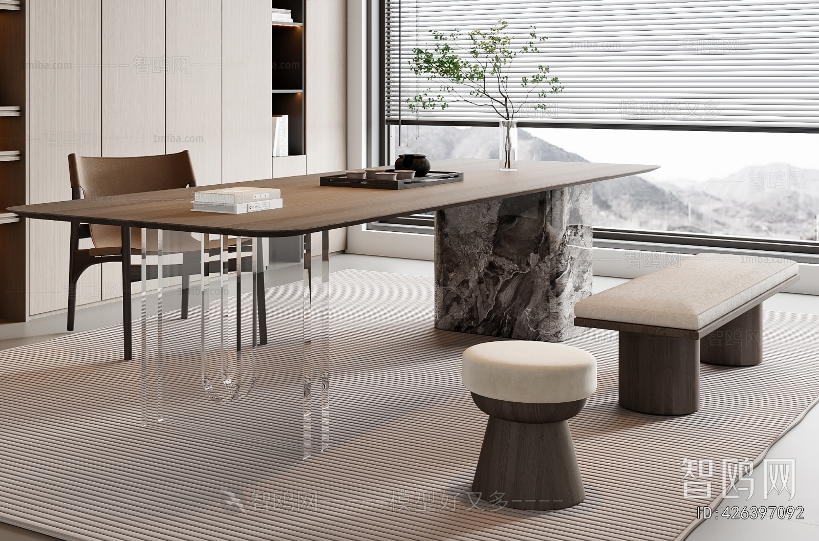 Modern Computer Desk And Chair