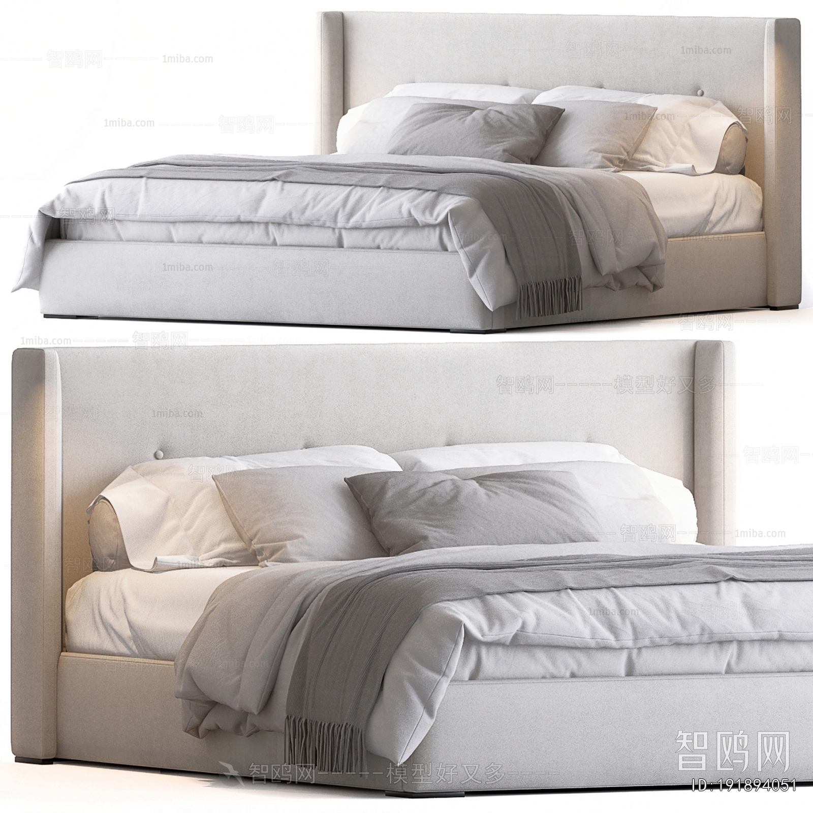 Modern Double Bed