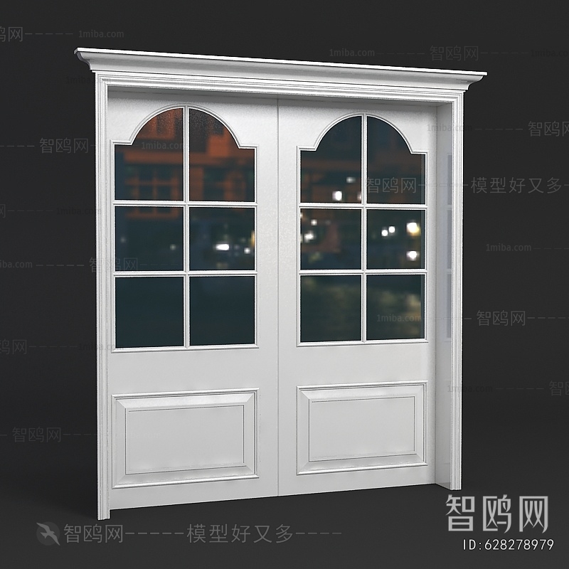 Simple European Style Sliding Door