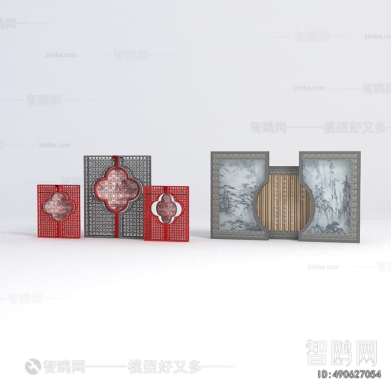 Chinese Style Landscape Wall