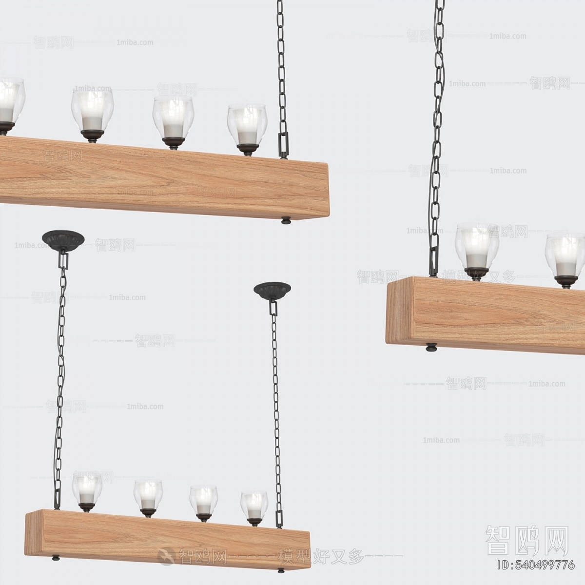 Nordic Style Long Chandelier