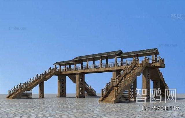 New Chinese Style Bridge