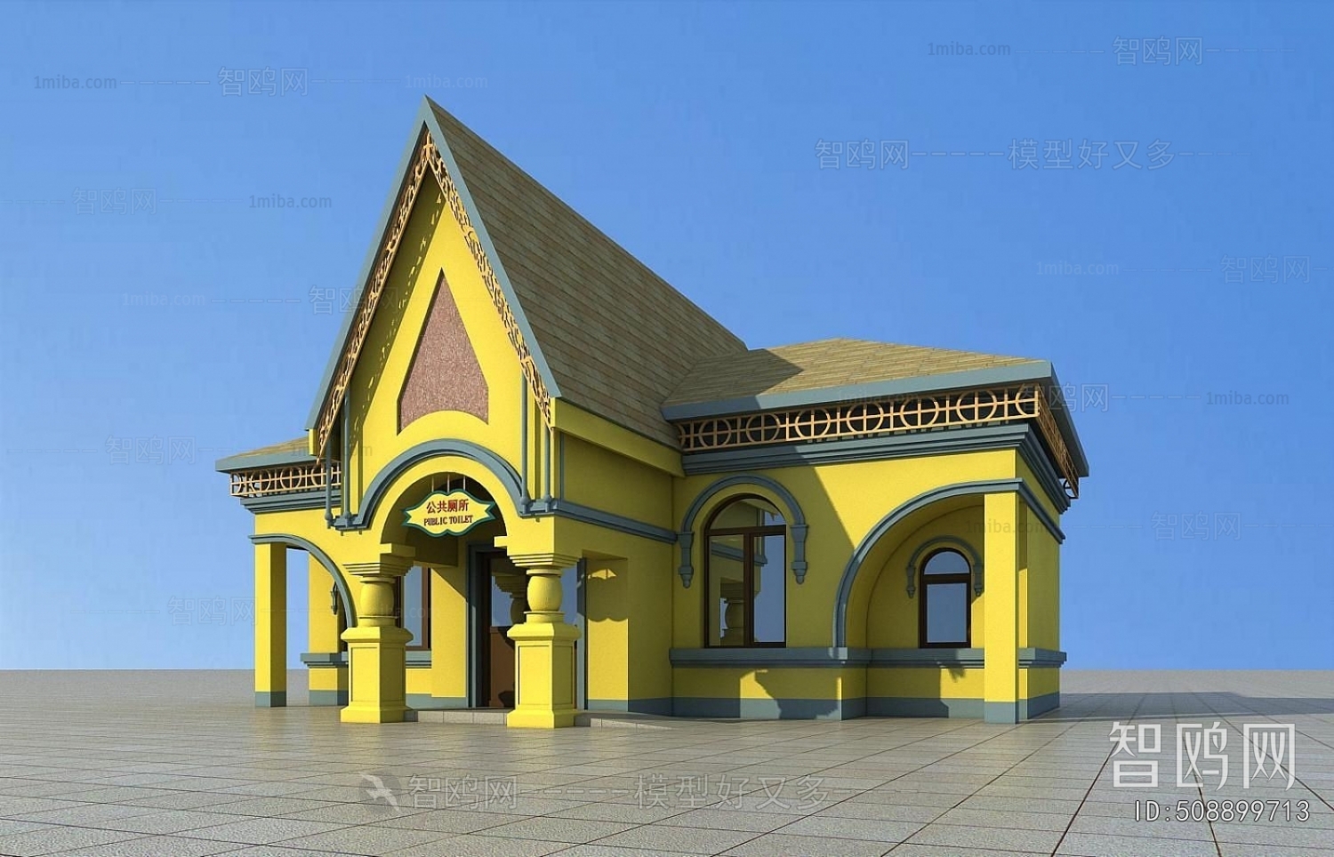 European Style Public Building