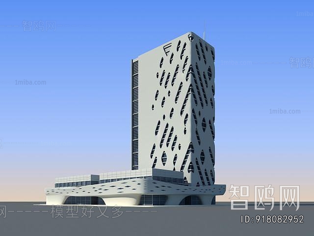 Modern Appearance Of Commercial Building