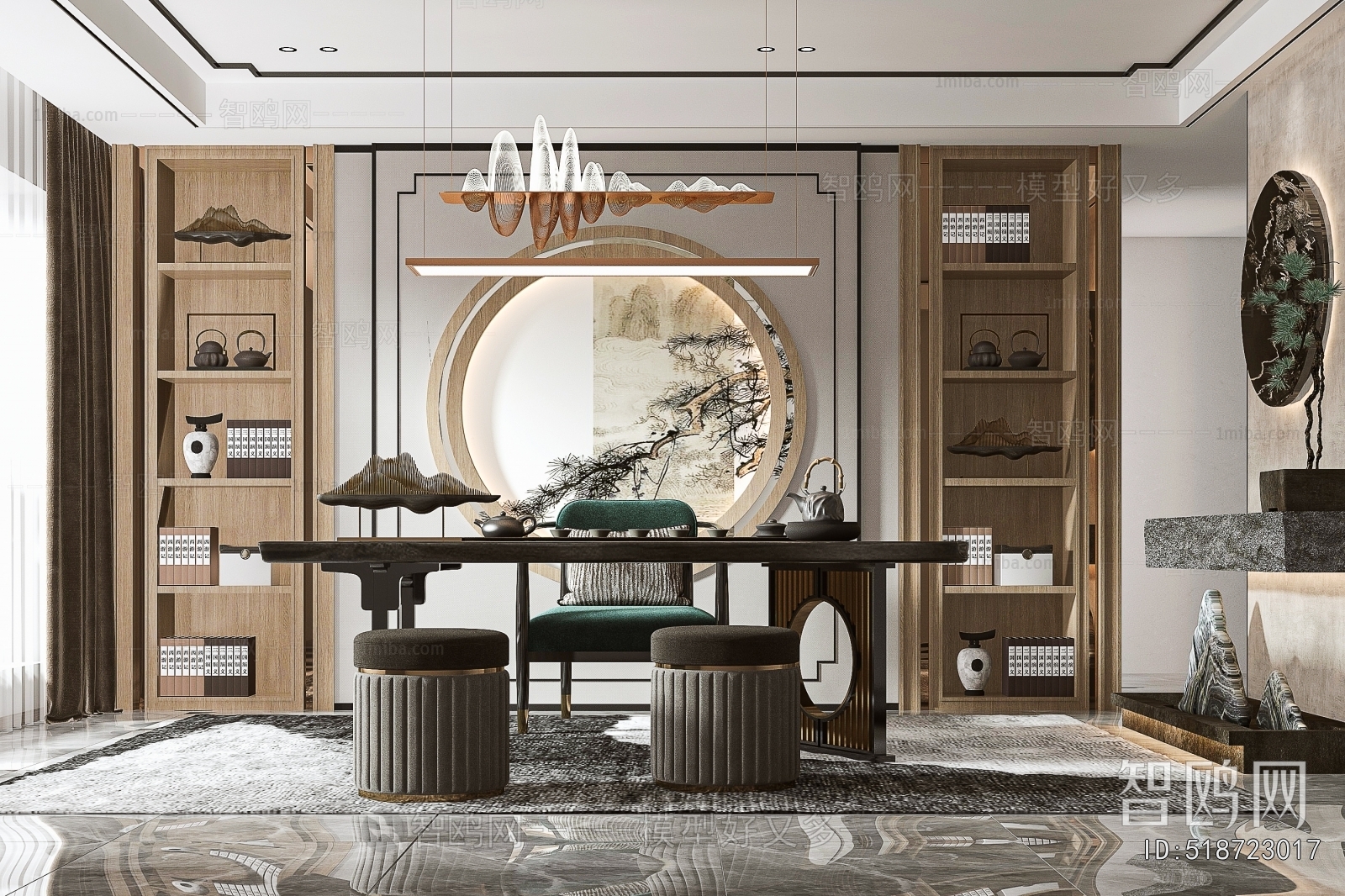 New Chinese Style Tea House