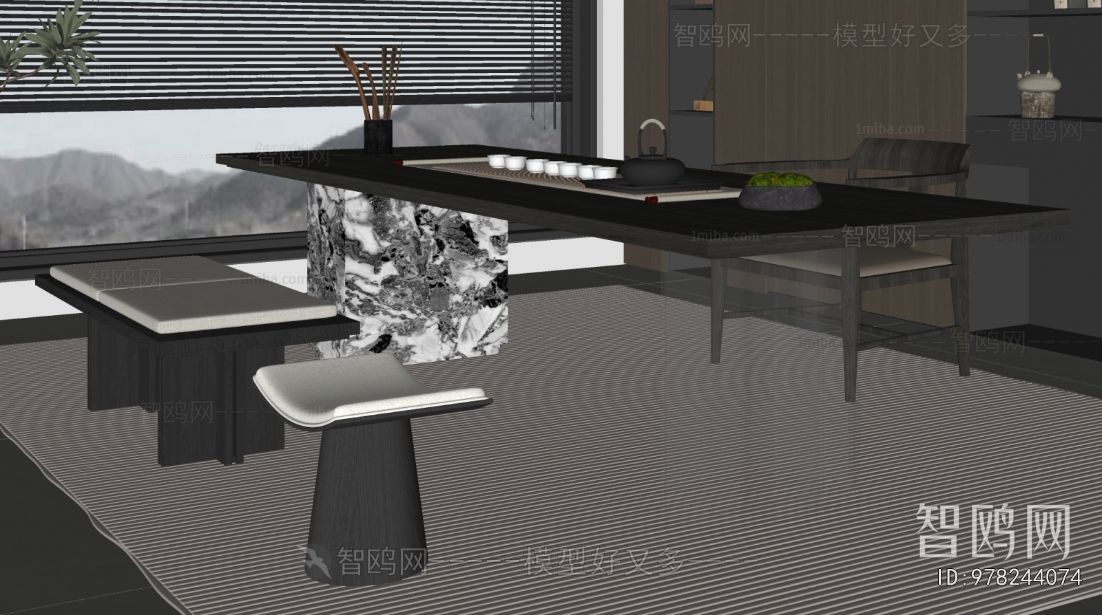 Modern Tea Tables And Chairs