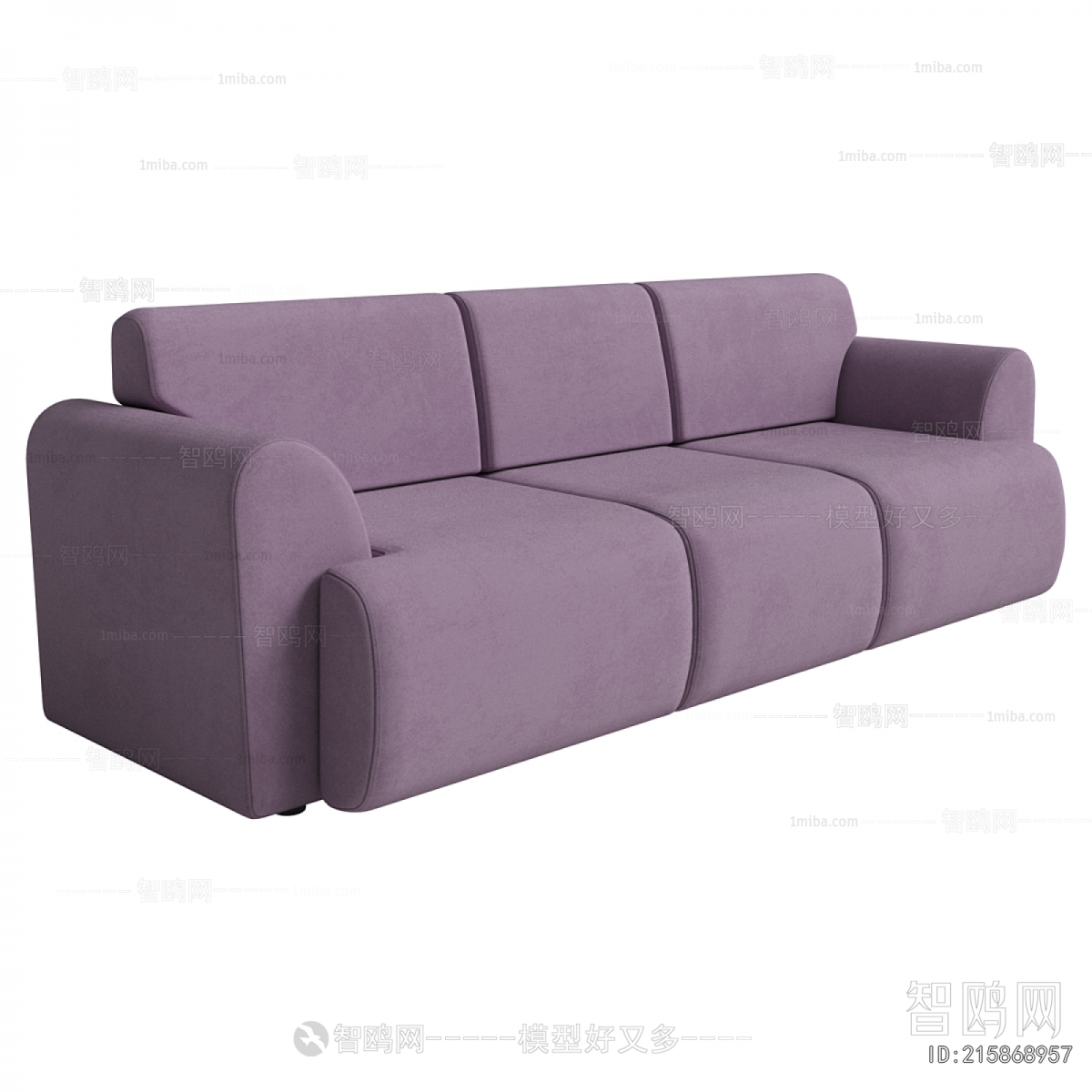 Modern Three-seat Sofa