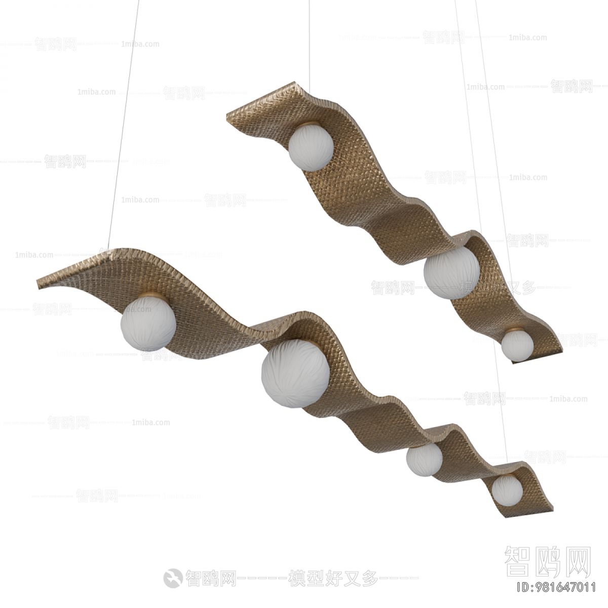 Modern Long Chandelier