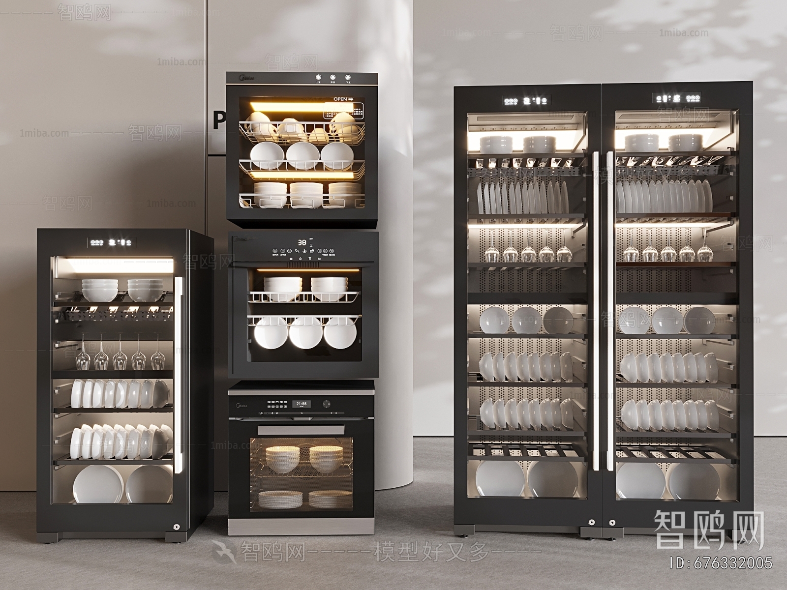 Modern Electric Kitchen Appliances