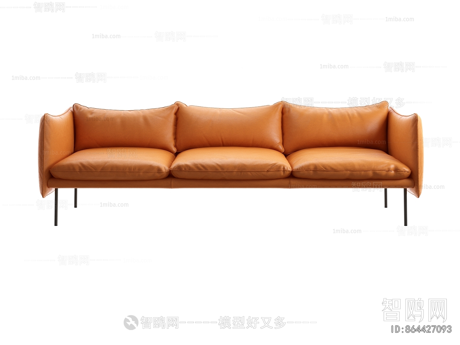 Modern Three-seat Sofa