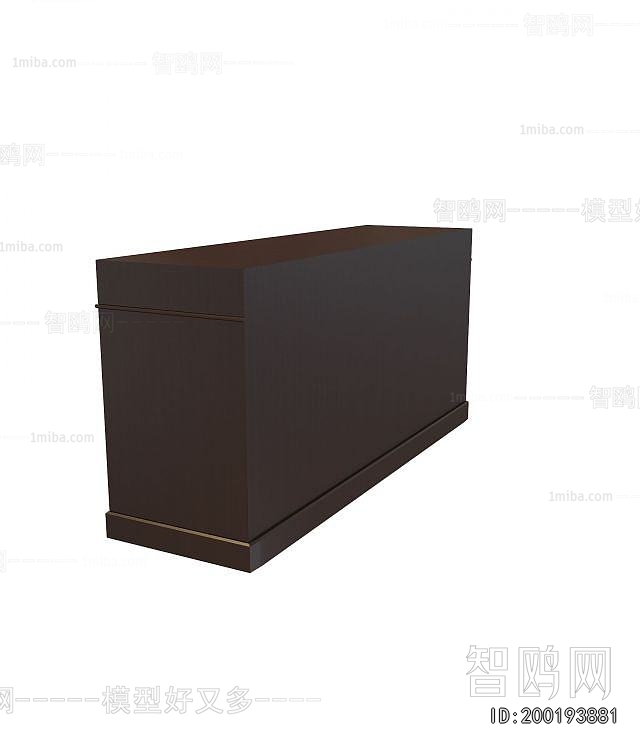 Simple European Style Side Cabinet