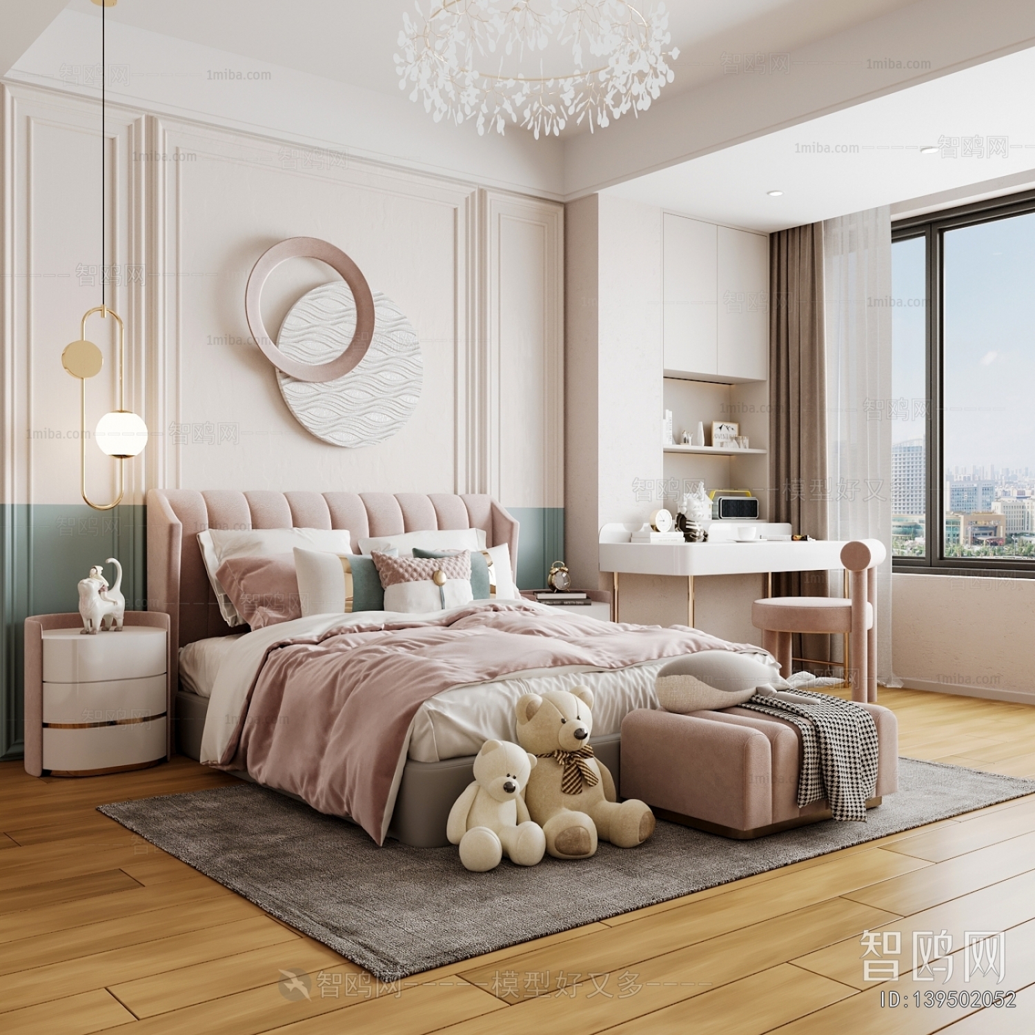 Modern Girl's Room Daughter's Room