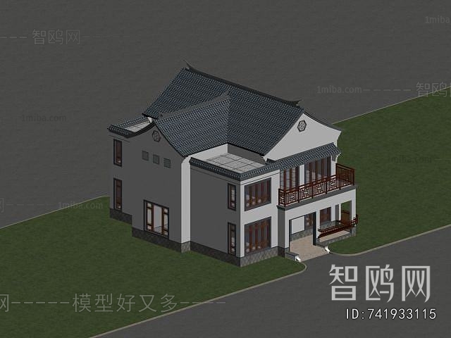 New Chinese Style Detached Villa