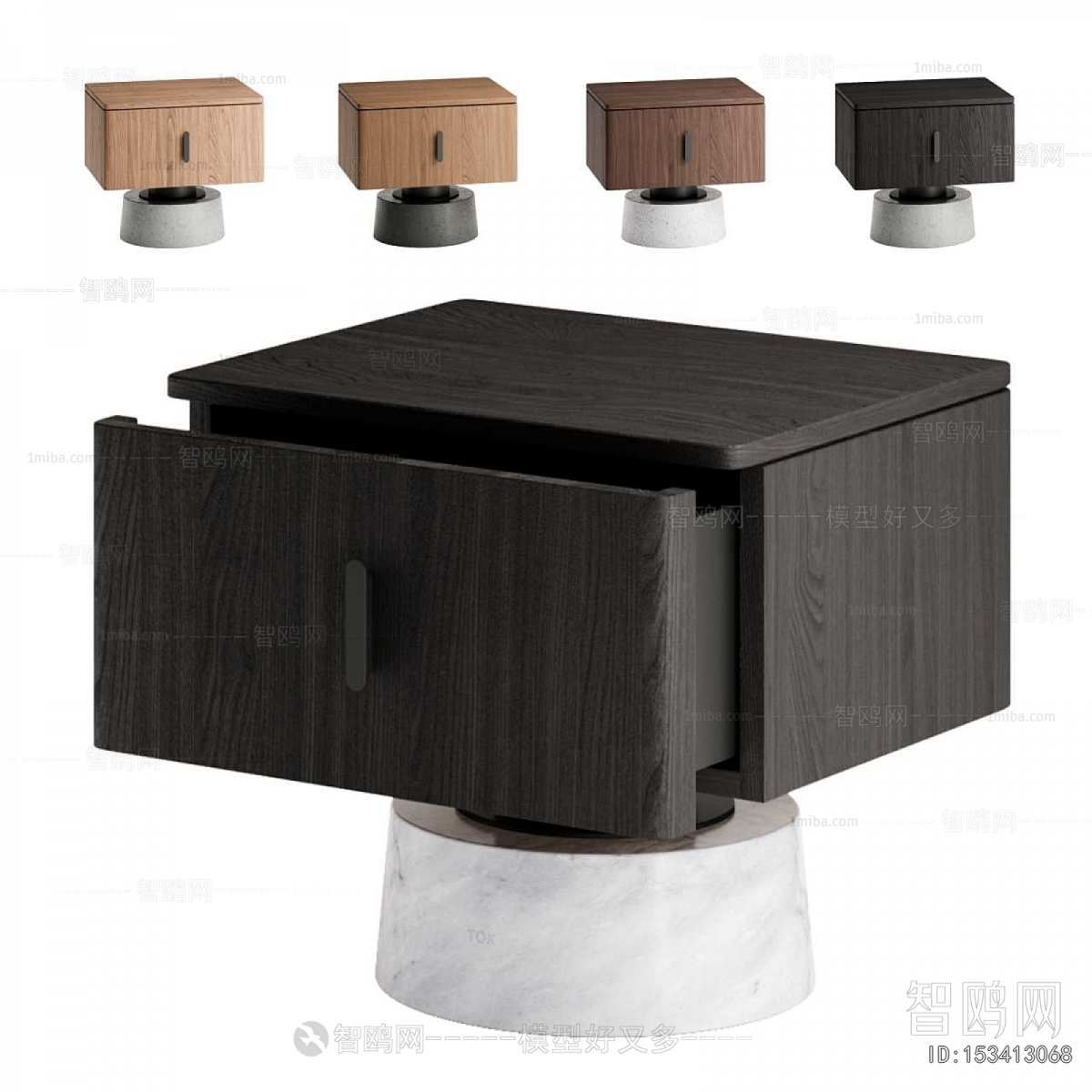 Nordic Style Bedside Cupboard