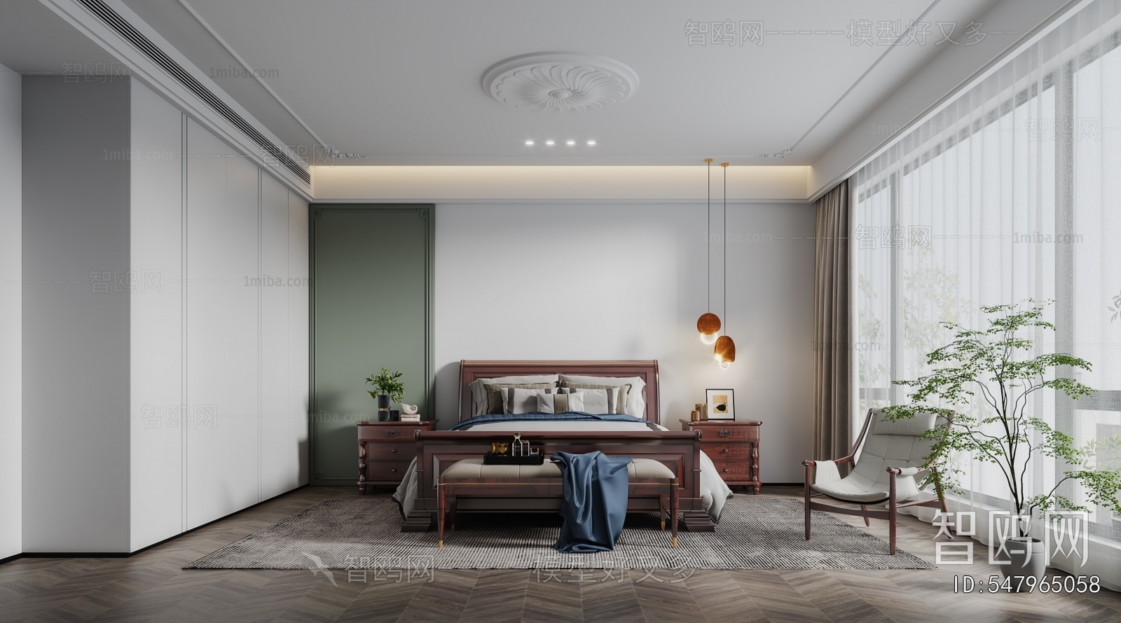 French Style Bedroom