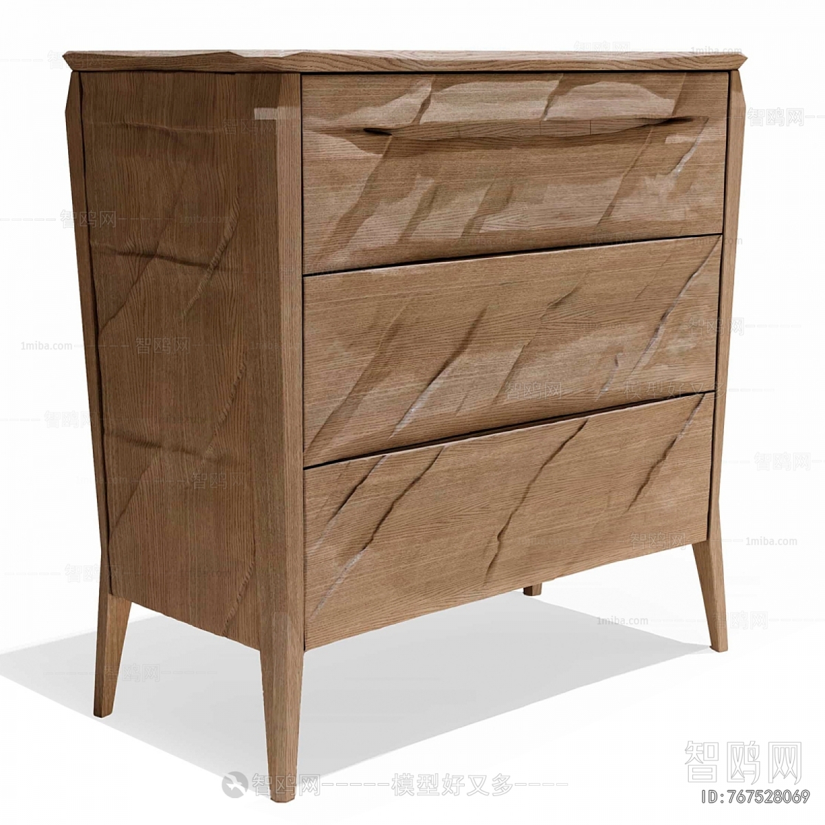 Nordic Style Bedside Cupboard