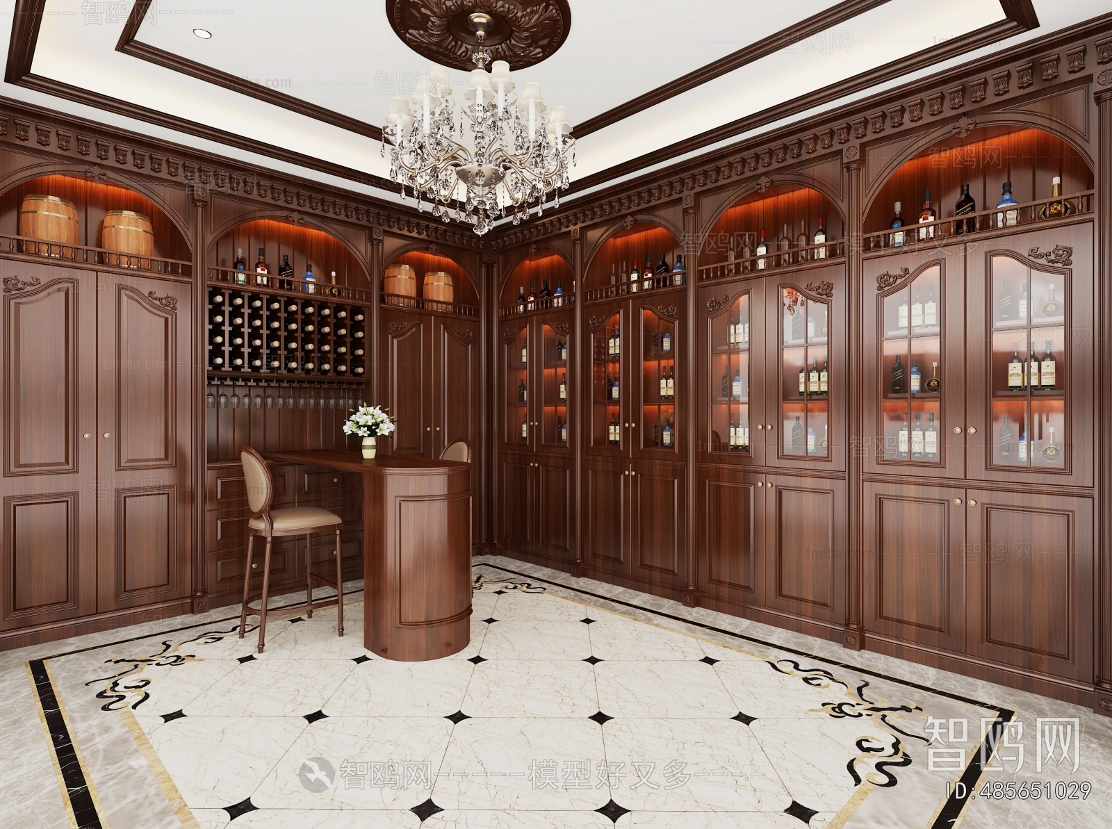American Style Wine Cellar/Wine Tasting Room