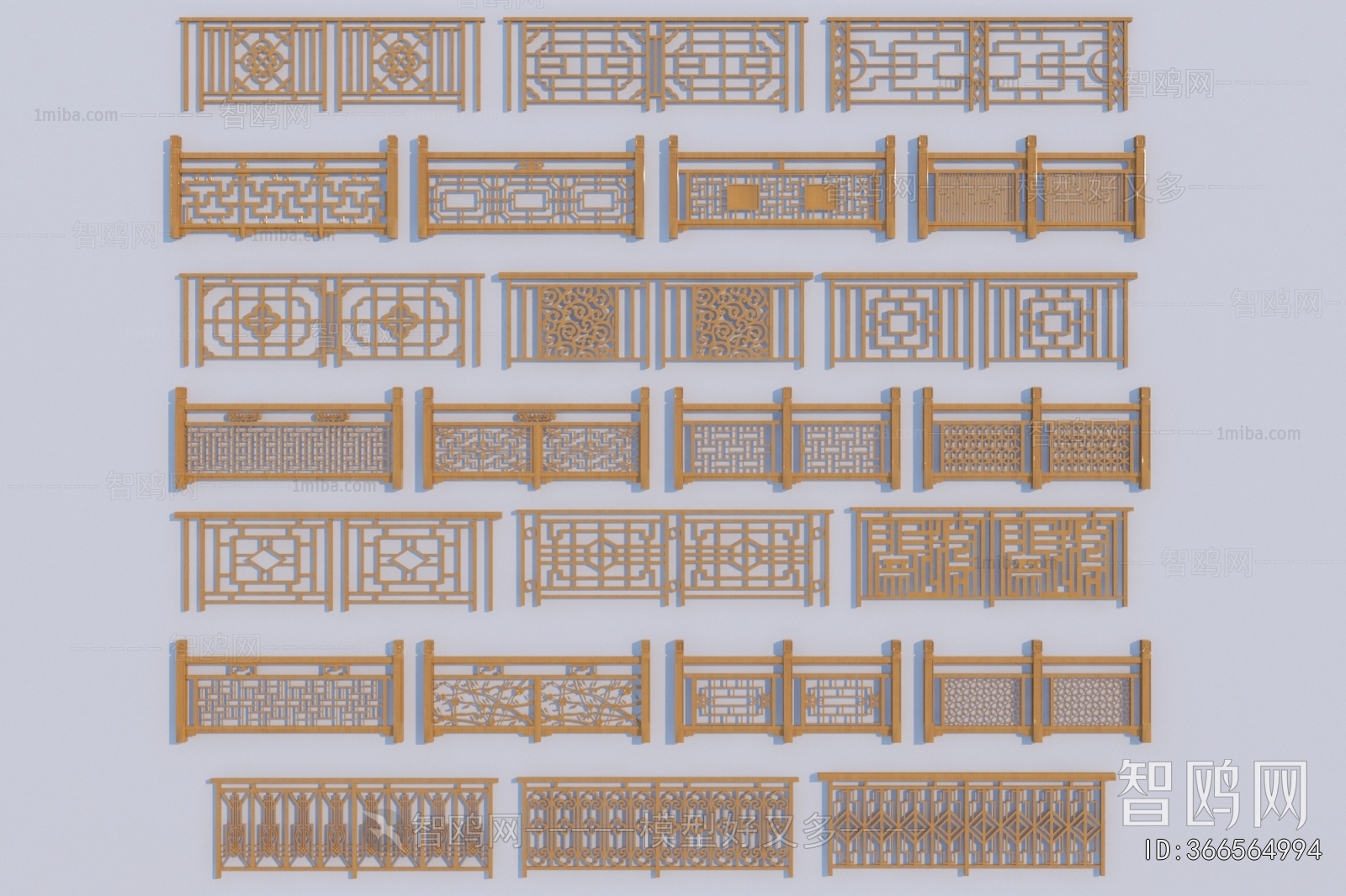 New Chinese Style Guardrail