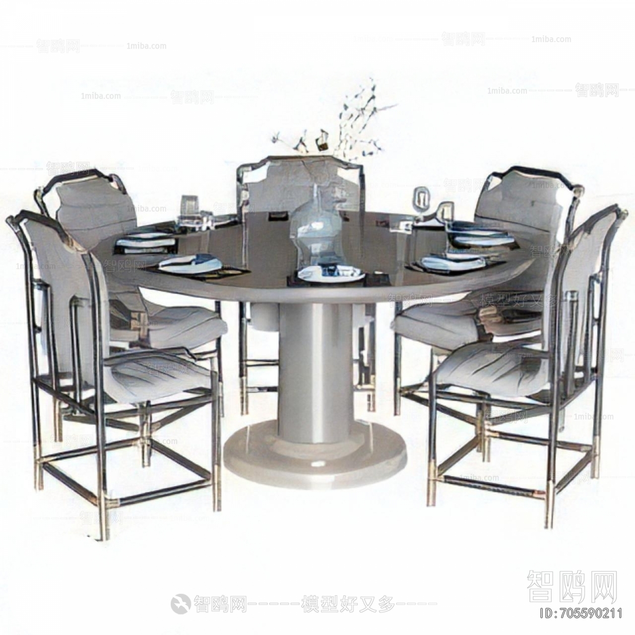 New Chinese Style Dining Table And Chairs