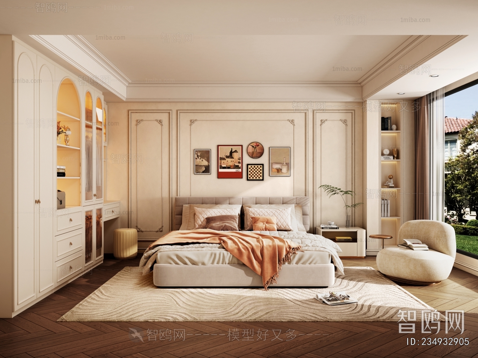 French Style Bedroom