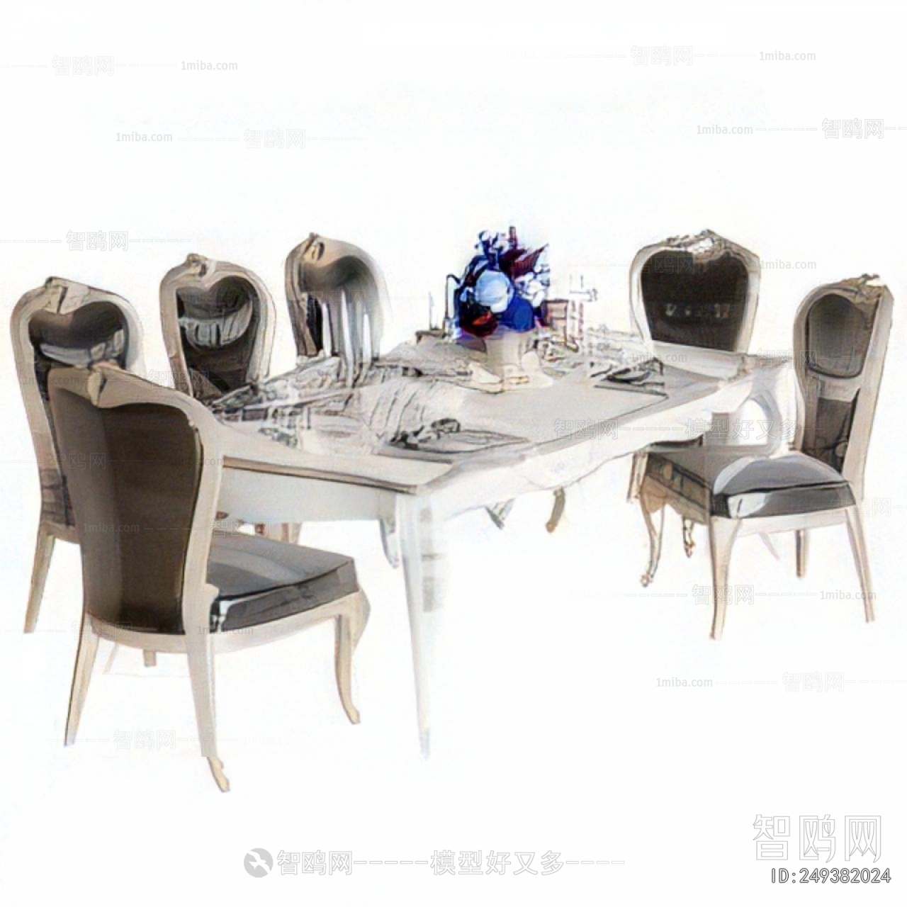 American Style Dining Table And Chairs